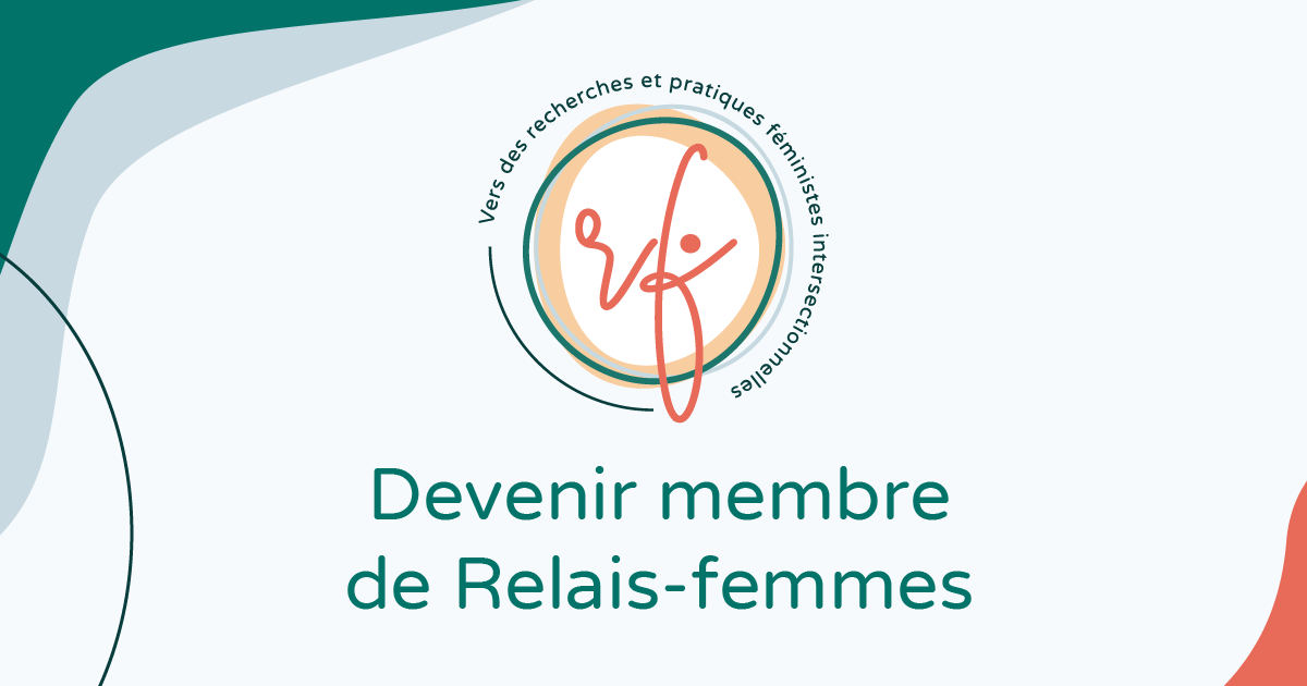 Devenir membre de Relais-femmes